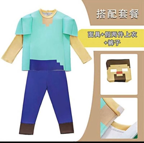 我的世界兒童cos服裝 - Image 2