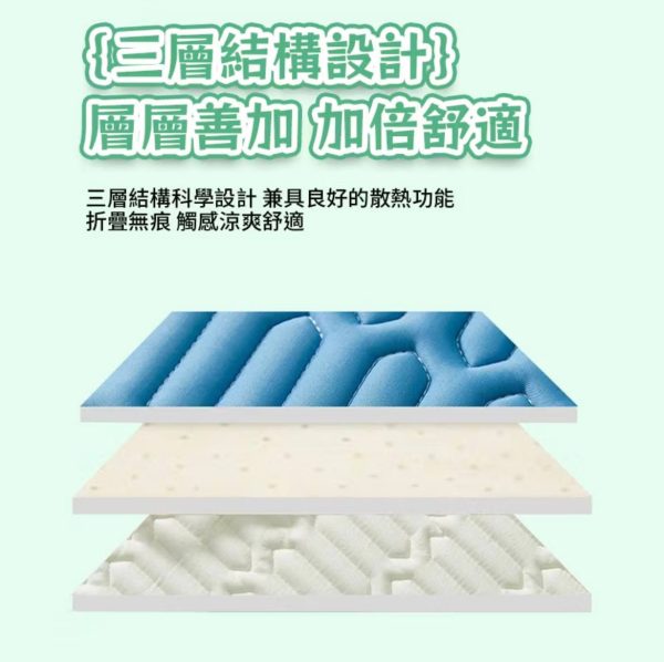 泰國乳膠冰絲冰塊涼蓆 - Image 2
