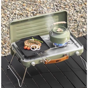 [折疊 雙口 瓦斯爐] 露營 野營 野炊 野餐